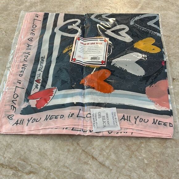 Brighton All You Need Is Love Scarf - Picture 2 of 6